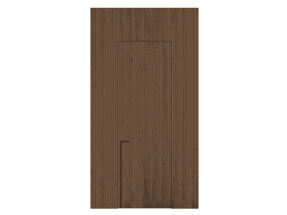 Панели для отделки стен Стеновая панель Шпон Naturwood Орех медный матовый. Цвет Орех медный матовый. Материал Шпон Naturwood. Коллекция Фрезерованные. Картинка.