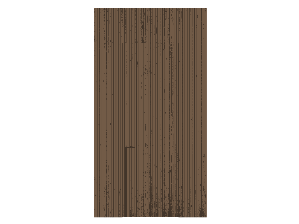 Панели для отделки стен Стеновая панель Шпон Naturwood Орех умбра матовый. Цвет Орех умбра матовый. Материал Шпон Naturwood. Коллекция Фрезерованные. Картинка.