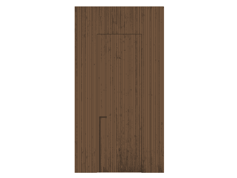 Панели для отделки стен Стеновая панель Шпон Naturwood Орех медный матовый. Цвет Орех медный матовый. Материал Шпон Naturwood. Коллекция Фрезерованные. Картинка.