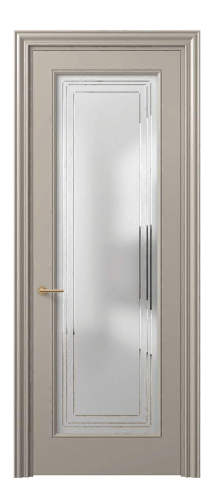 Дверь межкомнатная Mascot 8400 Матовый бисквитный Сатинированное стекло с гравировкой "Грани", триплекс Фигурный наличник МБСК Цена 69959 ₽ Наличники уже входят в базовый комплект. Фабрика дверей Волховец 8 (800) 551 43 19 Межкомнатная дверь Mascot 8400 Матовый бисквитный Сатинированное стекло с гравировкой "Грани", триплекс Цена 69959 ₽ | Volhovec