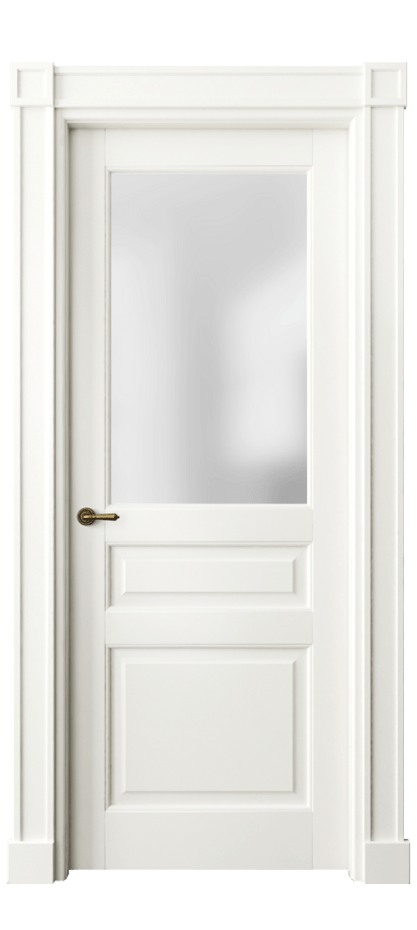 Межкомнатная дверь Toscana Plano 6304 Бук жемчуг Сатинированное стекло Цена 101183 ₽ | Volhovec