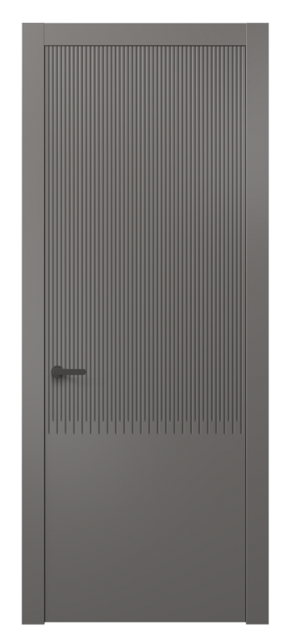 Дверь межкомнатная Dune 8627 Матовый классический серый Гладкий компланарный наличник МКЛС Цена 7324040 so'm Наличники уже входят в базовый комплект. Фабрика дверей Волховец 8 (800) 551 43 19 Межкомнатная дверь Dune 8627 Матовый классический серый Цена 7324040 so'm | Volhovec