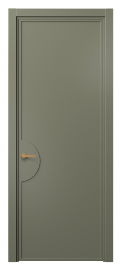 Межкомнатная дверь Frame 8604 Матовый оливковый тёмный  Цена 47099 ₽ | Volhovec