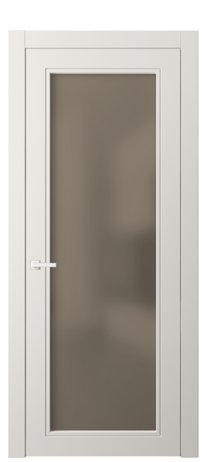 Дверь межкомнатная Neo Classic 8000 Матовый пудровый белый Сатинированное бронзовое стекло, триплекс, 8 мм Гладкий компланарный наличник МПБЛ Цена 9760040 so'm Наличники уже входят в базовый комплект. Фабрика дверей Волховец 8 (800) 551 43 19 Межкомнатная дверь Neo Classic 8000 Матовый пудровый белый Сатинированное бронзовое стекло, триплекс, 8 мм Цена 9760040 so'm | Volhovec