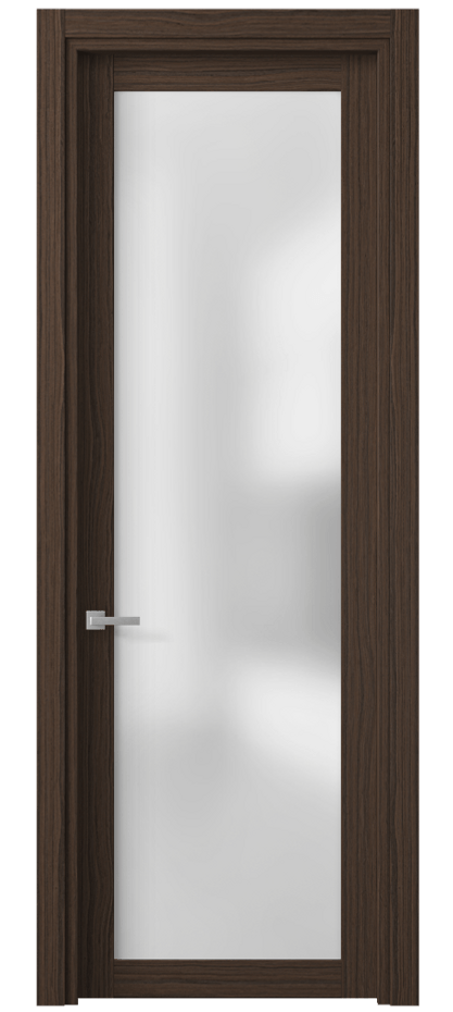 Межкомнатная дверь Planum 2102 Экзотик трюфельный Сатинированное стекло Цена 52399 ₽ | Volhovec