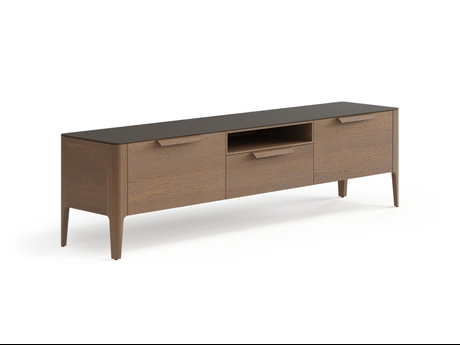 Мебель ТВ тумба Piega. Цвет Дуб туманный матовый. Материал Массив дуба матовый. Коллекция ТВ тумба Piega. Фото. Мебель ТВ тумба Piega. Цвет Дуб туманный матовый. Материал Массив дуба матовый. Коллекция ТВ тумба Piega. Картинка.