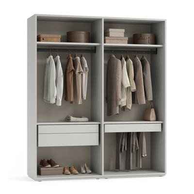 Мебель Гардеробные Module. Цвет ПЭТ белоснежный. Материал ПЭТ. Коллекция Идея 1. Фото. Мебель Гардеробные Module. Цвет ПЭТ белоснежный. Материал ПЭТ. Коллекция Идея 1. Картинка.