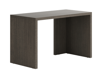 Мебель Стол Module письменный с двумя опорами. Цвет Эвкалипт серый матовый фризе. Материал Шпон эвкалипта Naturwood. Коллекция Стол Module письменный с двумя опорами. Картинка.