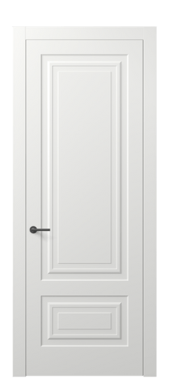 Дверь межкомнатная АКП 8441 МССР. Цвет Матовый светло-серый. Материал Гладкая эмаль. Коллекция Маскот. Картинка.