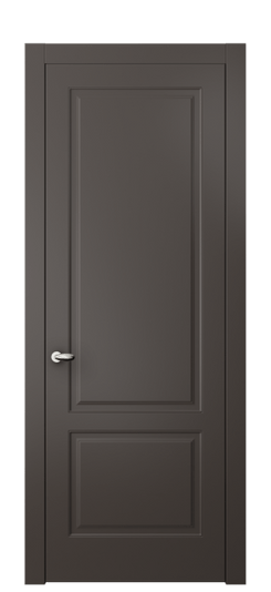 Дверь межкомнатная АКП 8551 МАН Матовый антрацит. Цвет Матовый антрацит. Материал Гладкая эмаль. Коллекция Эссе. Картинка.