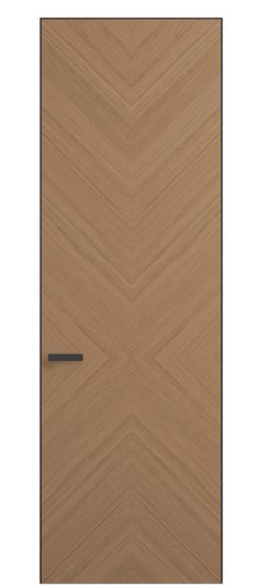 Дверь межкомнатная ПУ 0205 ДСПМР Дуб сепия матовый. Цвет Дуб сепия матовый рифт. Материал Радиальный шпон Naturwood. Коллекция Rift. Картинка.