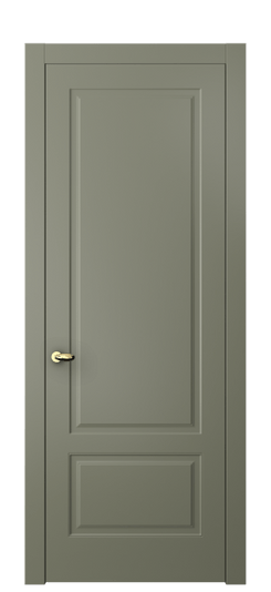 Дверь межкомнатная АКП 8541 МОТ Матовый оливковый тёмный. Цвет Матовый оливковый тёмный. Материал Гладкая эмаль. Коллекция Эссе. Картинка.