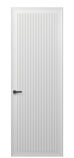 Дверь межкомнатная 8642 ГРН. Цвет Грунт под покраску. Материал Грунт под покраску. Коллекция Alba. Картинка.