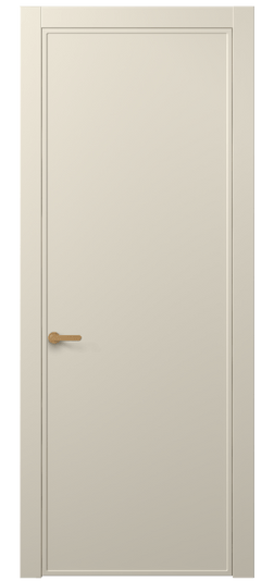 Дверь межкомнатная АКП 8601 МБСР. Цвет Матовый бежево-серый. Материал Гладкая эмаль. Коллекция Фрэйм. Картинка.