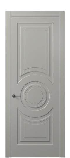 Дверь межкомнатная АКП 8461 МНСР Матовый нейтральный серый. Цвет Матовый нейтральный серый. Материал Гладкая эмаль. Коллекция Маскот. Картинка.