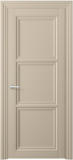 Дверь межкомнатная 2503 ПЭСБ. Цвет ПЭТ светло-бежевый. Материал ПЭТ. Коллекция Centro. Картинка.