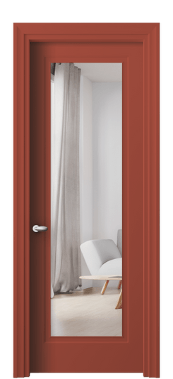 Дверь межкомнатная 8503 NCS S 3040-Y80R ЗЕР. Цвет NCS NCS S 3040-Y80R. Материал Гладкая эмаль. Коллекция Esse. Картинка.