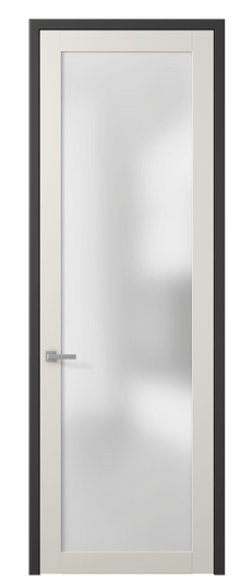 Дверь межкомнатная 2102 МЖМ САТ. Цвет Матовый жемчужный. Материал Гладкая эмаль. Коллекция Планум. Картинка.