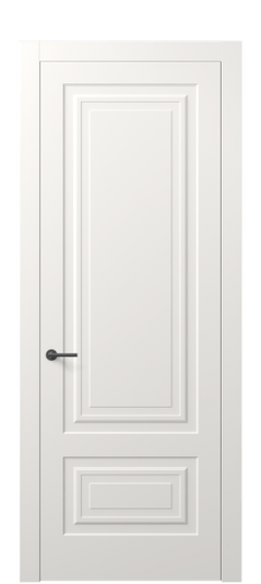 Дверь межкомнатная АКП 8441 МПБЛ. Цвет Матовый пудровый белый. Материал Гладкая эмаль. Коллекция Mascot. Картинка.
