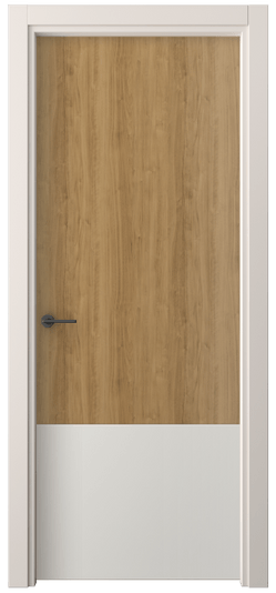 Дверь межкомнатная 4229 ГОР. Цвет Грецкий орех. Материал Ламинатин. Коллекция Freedom. Картинка.