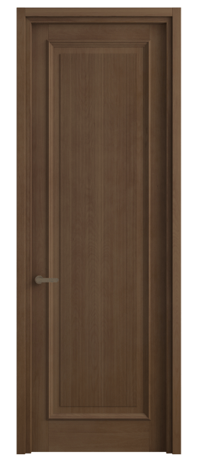 Дверь межкомнатная 6711 БТМ. Цвет Бук тёмный матовый. Материал Массив бука матовый. Коллекция Шарм. Картинка.